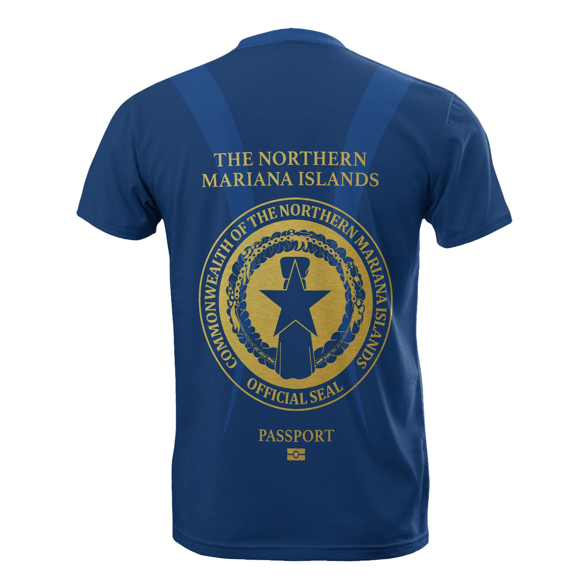 The Northern Mariana Islands All Over Print T Shirt The Northern Mariana Islands Passport - Polynesian Pride