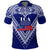 Customize Toa Samoa RLS Warriors Siva Tau Polo Shirt LT7 Blue - Polynesian Pride