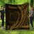 Tokelau Premium Quilt - Wings Style Black - Polynesian Pride