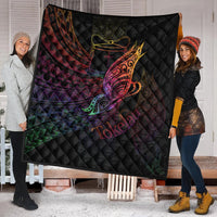 Tokelau Premium Quilt - Butterfly Polynesian Style - Polynesian Pride