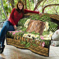 Tokelau Premium Quilt - Polynesian Gold Patterns Collection - Polynesian Pride