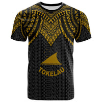 Tokelau T Shirt Polynesian Armor Style Gold Unisex Art - Polynesian Pride