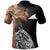 Tokelau Polo Shirt Polynesian Palm Tree Black Unisex Black - Polynesian Pride