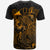 Tokelau T Shirt Tokelauan Flag Turtle Hibiscus Gold - Polynesian Pride