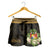 Tonga Women's Shorts - Polynesian Gold Patterns Collection - Polynesian Pride