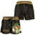 Tonga Women's Shorts - Polynesian Gold Patterns Collection - Polynesian Pride