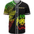 Tonga Custom Personalized Baseball Shirt - Flash Style Reggae Unisex Reggae - Polynesian Pride