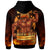 Tonga Hoodie The Fire Knife Dance - Polynesian Pride