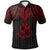 Tonga Custom Polo Shirt Polynesian Armor Style Red Unisex Red - Polynesian Pride