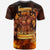 Tonga Custom T Shirt The Fire Knife Dance - Polynesian Pride