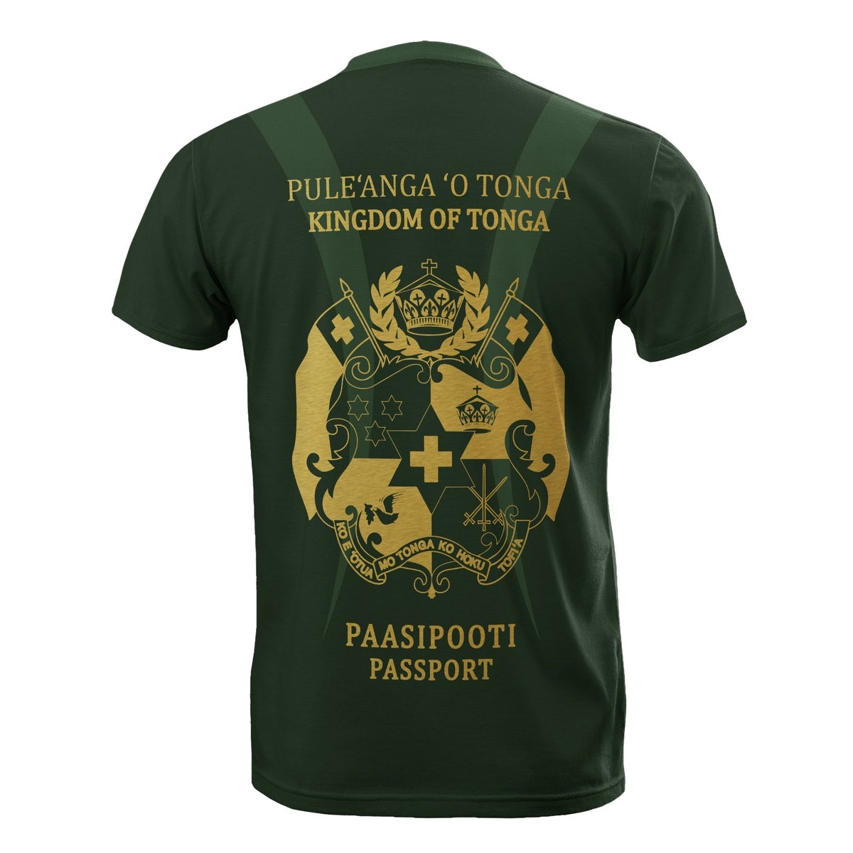 Tonga All Over Print T Shirt Puleanga O Tonga Kingdom of Tonga PaasiPooti Passport - Polynesian Pride