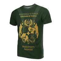 Tonga All Over Print T Shirt Puleanga O Tonga Kingdom of Tonga PaasiPooti Passport Unisex Art - Polynesian Pride