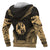 Tonga Polynesian Chief Custom Hoodie Gold Version - Polynesian Pride