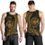 Tonga Men's Tank Top - Wings Style Black - Polynesian Pride