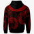 Tonga Custom Zip up Hoodie Unique Serrated Texture - Polynesian Pride