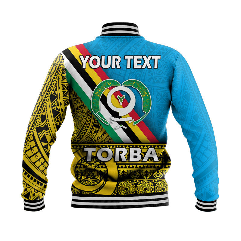 (Custom Personalised) Vanuatu Torba Province Day Baseball Jacket Torba Flag Color Style LT9 - Polynesian Pride