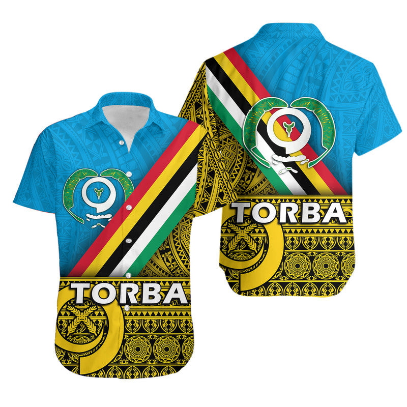 Vanuatu Torba Province Day Hawaiian Shirt Torba Flag Color Style LT9 Unisex Yellow - Polynesian Pride