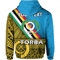 Custom Vanuatu Torba Province Day Hoodie Torba Flag Color Style LT9 - Polynesian Pride