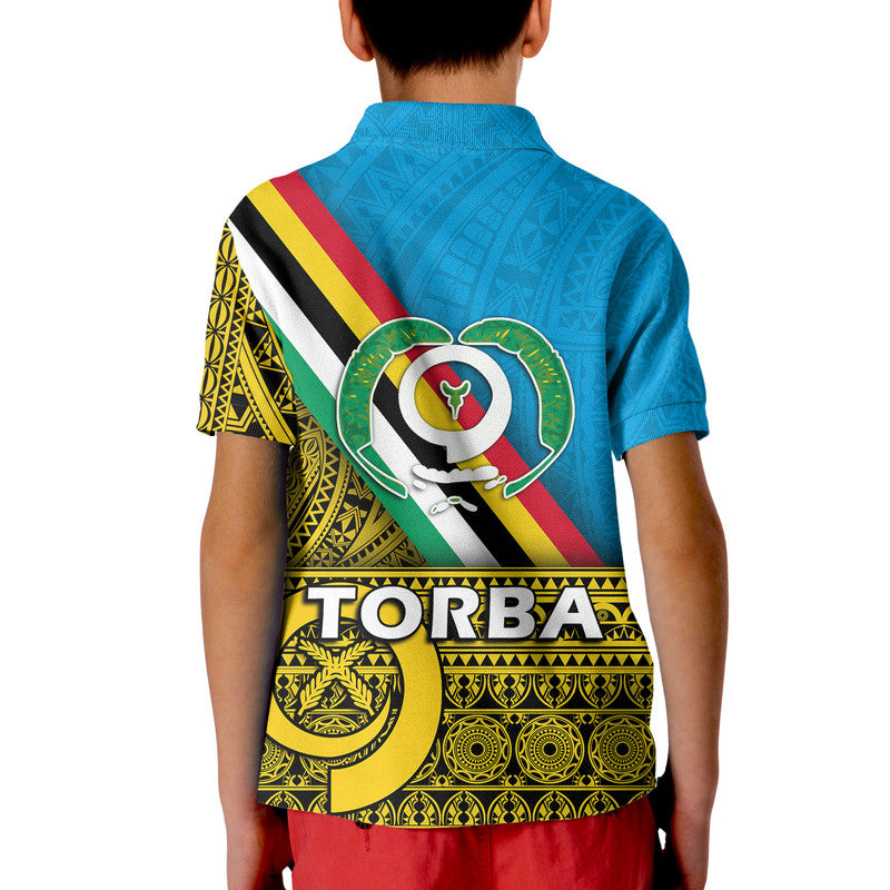 Vanuatu Torba Province Day Polo Shirt Torba Flag Color Style LT9 - Polynesian Pride