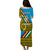 (Custom Personalised) Vanuatu Torba Province Day Puletasi Dress Torba Flag Color Style LT9 - Polynesian Pride