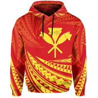 Kanaka Mauna Kea Polynesian Hoodie Tornado Style - Polynesian Pride