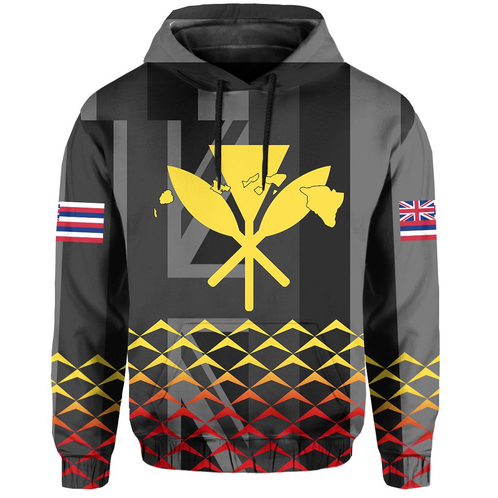 Kanaka Mauna Kea Hoodie Triangle Style - Polynesian Pride