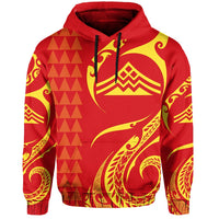 Hawaiian Mauna Kea Polynesian Hoodie Felicity Style - Polynesian Pride