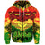 Hawaiian Tribal Kanaka Maoli Hoodie Reggae Polynesian Version LT9 Zip Hoodie Reggae - Polynesian Pride