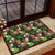 Tropical Flower Mix Hawaii Door Mat Door Mat Black - Polynesian Pride