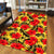 Tropical Flowers And Palm Leaves Area Rug - AH - Polynesian Pride