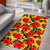 Tropical Flowers And Palm Leaves Area Rug - AH - Polynesian Pride