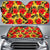Tropical Flowers And Palm Leaves Hawaii Car Sun Shade Auto Sun Shade Universal Fit White - Polynesian Pride