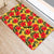 Tropical Flowers And Palm Leaves Hawaii Door Mat - Polynesian Pride