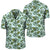 Tropical Flowers Monstera Leaf Hawaiian Shirt Unisex Black - Polynesian Pride