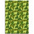 Tropical Green Area Rug - AH Luxurious - Polynesian Pride