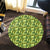 Tropical Green Round Carpet - AH - Polynesian Pride