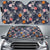 Tropical Grey Hawaii Car Sun Shade Auto Sun Shade Universal Fit Grey - Polynesian Pride