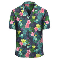 Tropical Hibiscus Hawaiian Shirt - Polynesian Pride