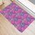 Tropical Hibiscus Purple Hawaii Door Mat - Polynesian Pride