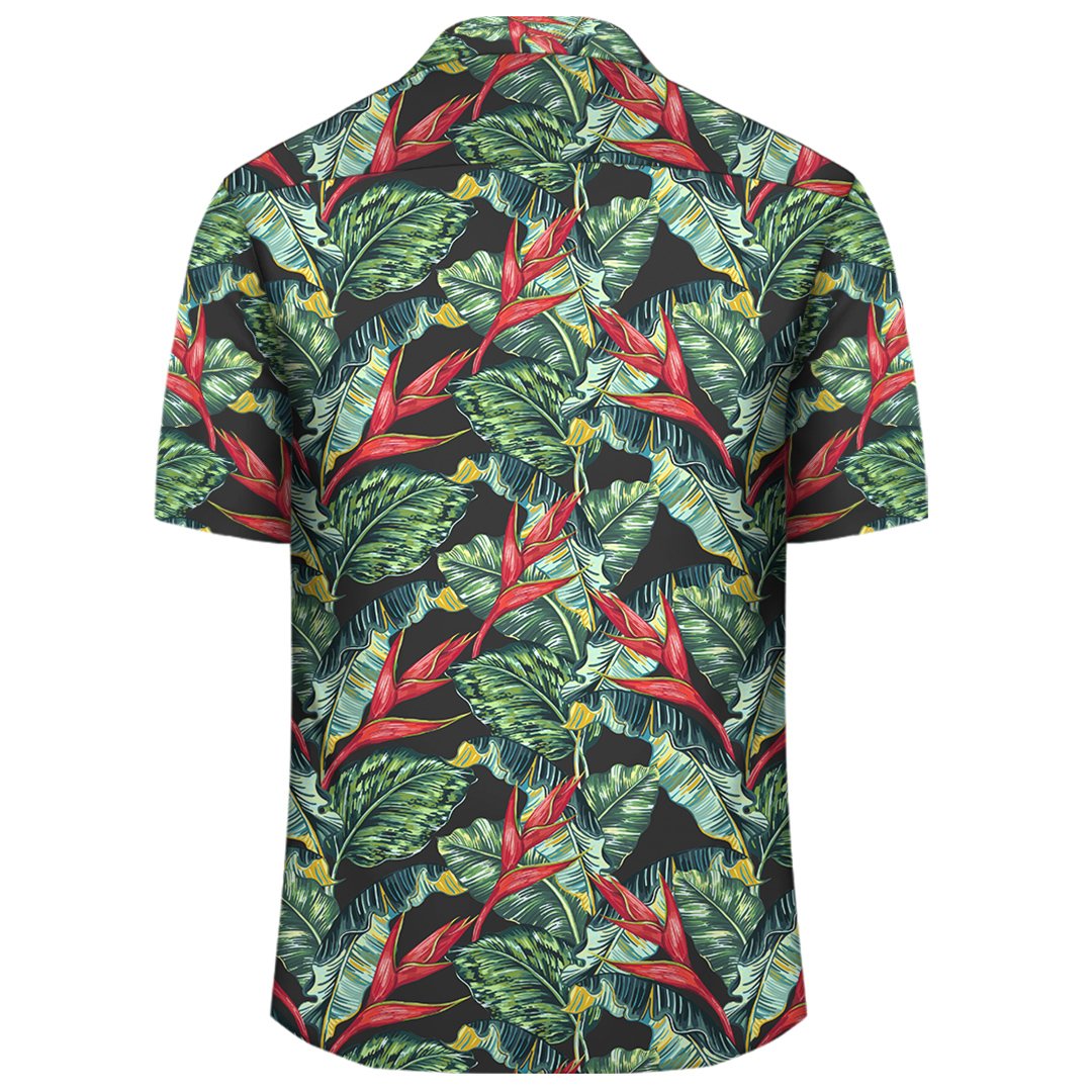 Tropical Monstera Leaf Green Mix Hawaiian Shirt - Polynesian Pride