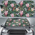 Tropical Monstera Leaf Red Hawaii Car Sun Shade Auto Sun Shade Universal Fit Red - Polynesian Pride