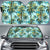 Tropical Palm Trees Blue Hawaii Car Sun Shade Auto Sun Shade Universal Fit Blue - Polynesian Pride