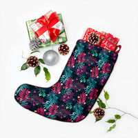 Tropical Pattern Christmas Stocking - Polynesian Pride