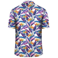 Tropical Strelitzia Hawaiian Shirt - Polynesian Pride