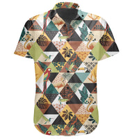 Hawaiian Shirt - Tropical Jungle Parrots And Flamingos Pattern Shirt - Polynesian Pride