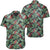 Hawaiian Shirt - Tropical Monstera Leaf Green Mix Shirt Unisex Black - Polynesian Pride