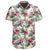 Hawaiian Shirt - Tropical Palm Leaf White Shirt - Polynesian Pride