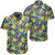 Hawaiian Shirt - Tropical Pattern Mix Shirt Unisex Black - Polynesian Pride