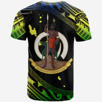 Vanuatu T Shirt Proud To Be A Ni Van Polynesian Patterns Malampa Province LT7 - Polynesian Pride