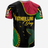 Vanuatu Father Lini Day T Shirt Simple Style LT7 - Polynesian Pride